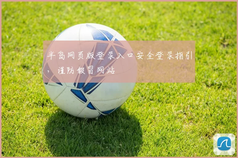 半岛网页版登录入口安全登录指引，谨防假冒网站